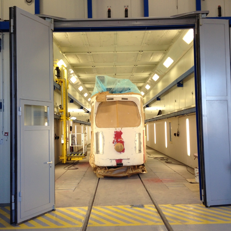 Kombinierte Spritz- & Trockenkabinen für die industrielle Lackiertechnik