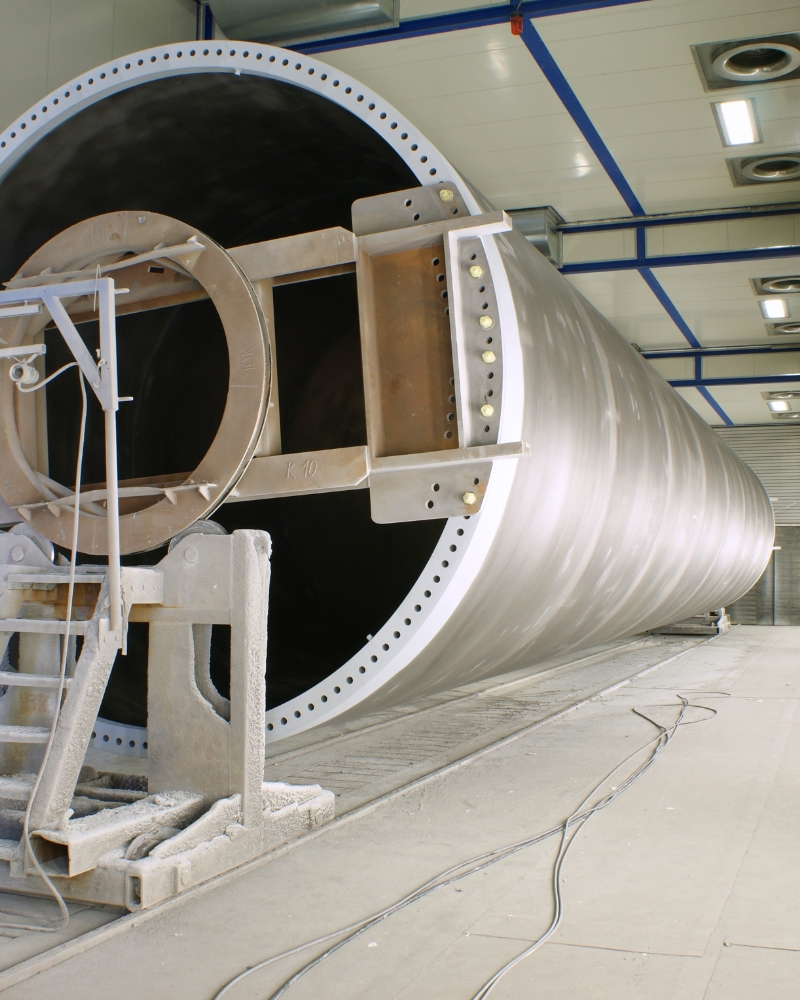 SLF-Oberflächentechnik für die Beschichtung von Komponenten im Windkraftanlagenbau