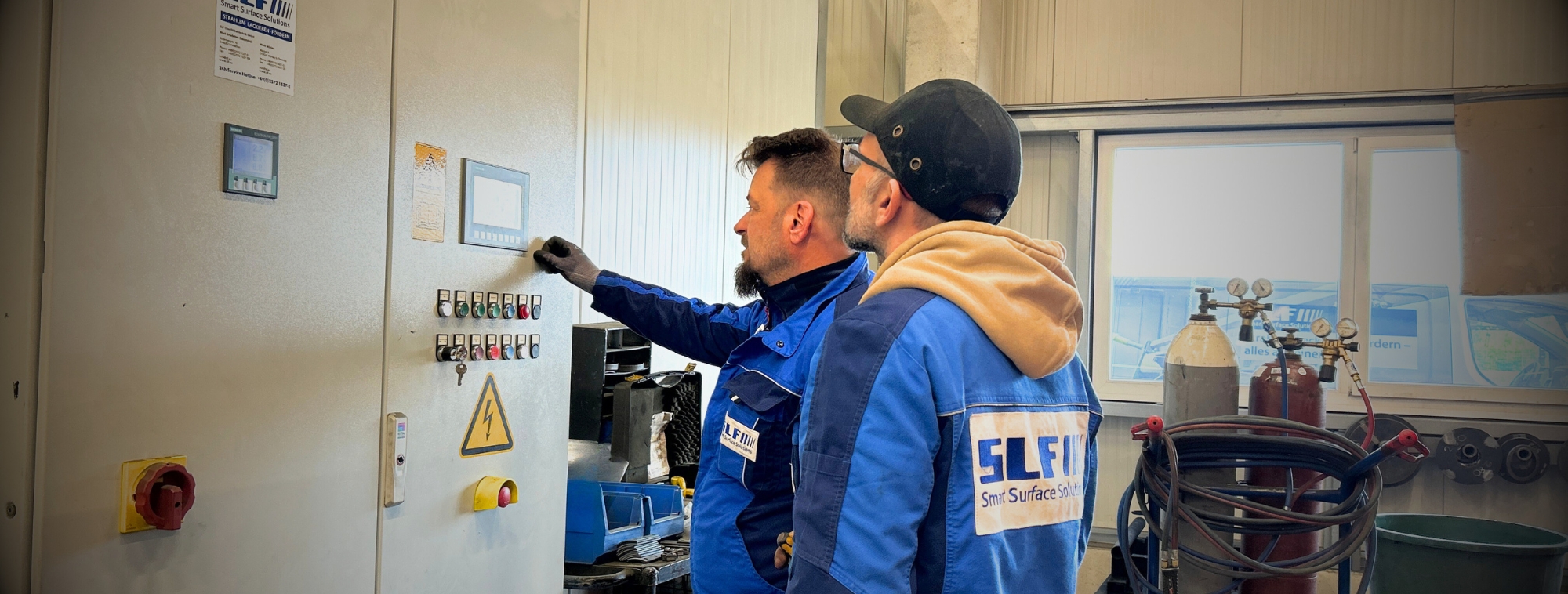 Wir sind auch nach der Inbetriebnahme mit unserem After-Sales-Service für Sie da!