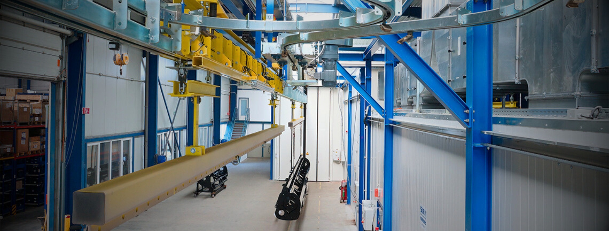 Wir ergänzen Ihre Oberflächentechnik mit der passenden Fördertechnik