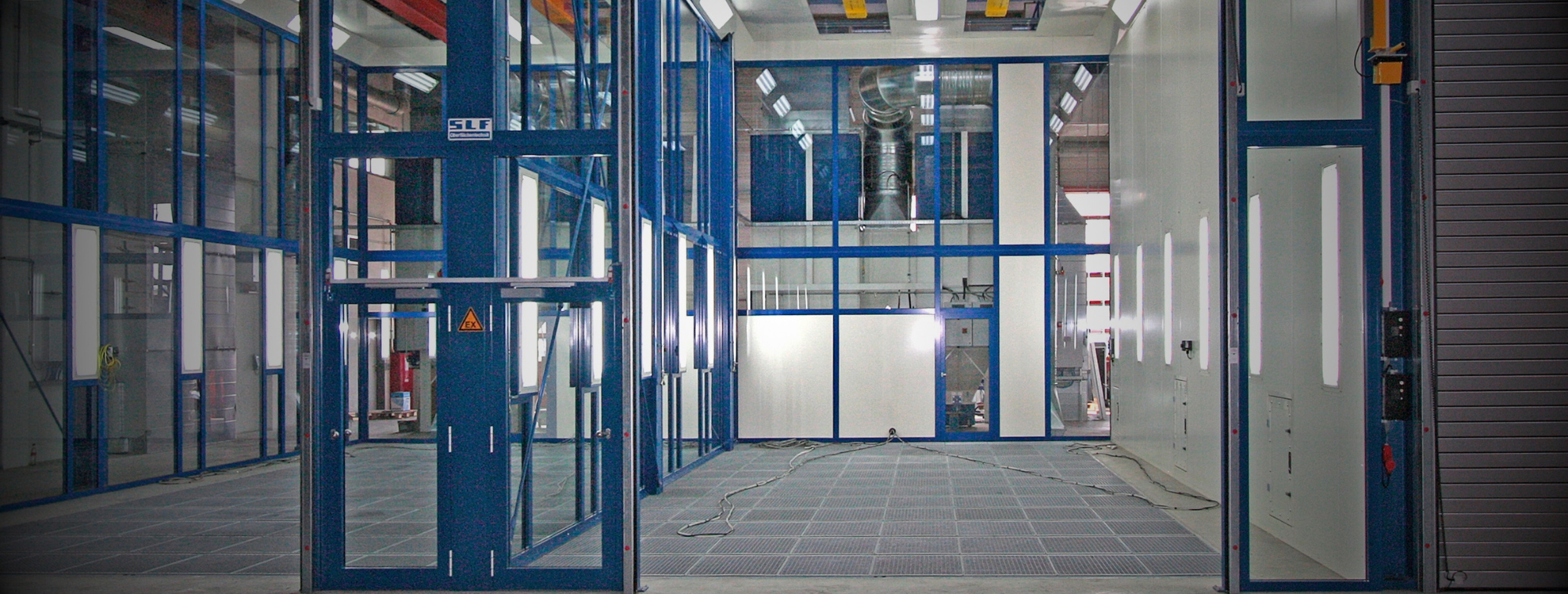 SLF-Großraumpulverbeschichtungskabinen - die Lösung für Ihre Oberflächenbeschichtung