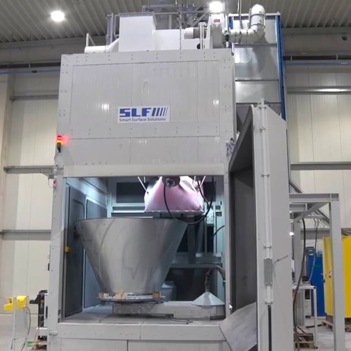 SLF entwickelt hochpräzise Strahlautomaten für den Flugzeugbau