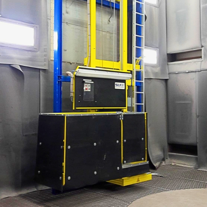 SLF-Schwenk-Hubarbeitsbühnen komplettieren Ihre Oberflächentechnik