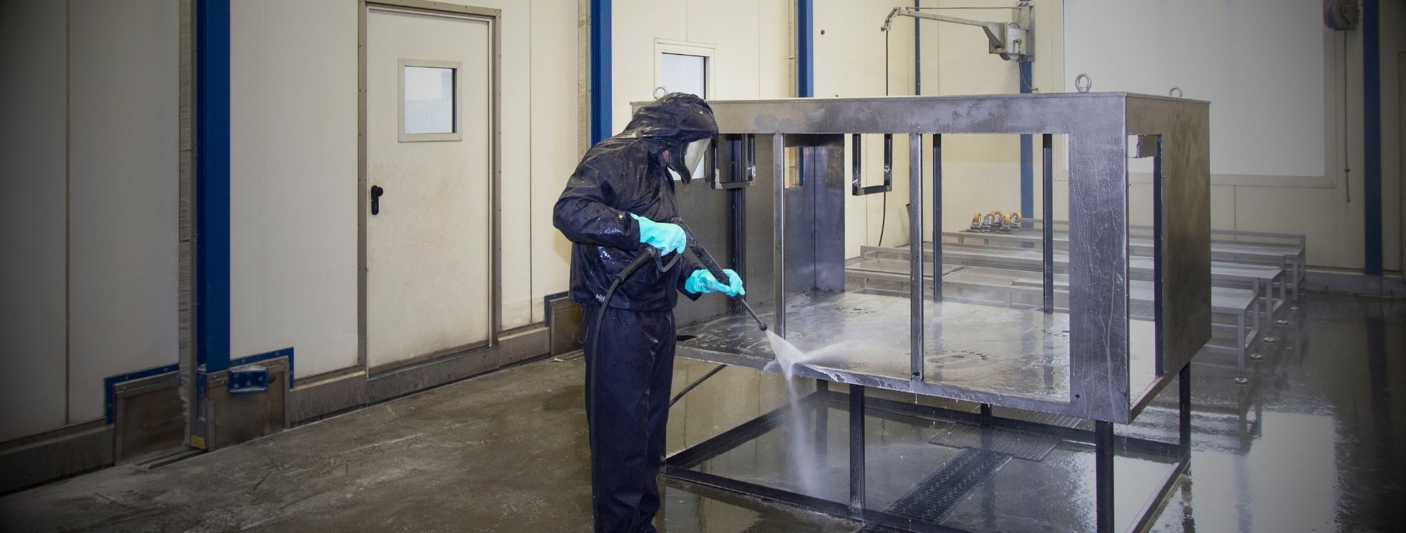 SLF-Hochdruck-Waschkabine für eine gründliche Oberflächenbehandlung